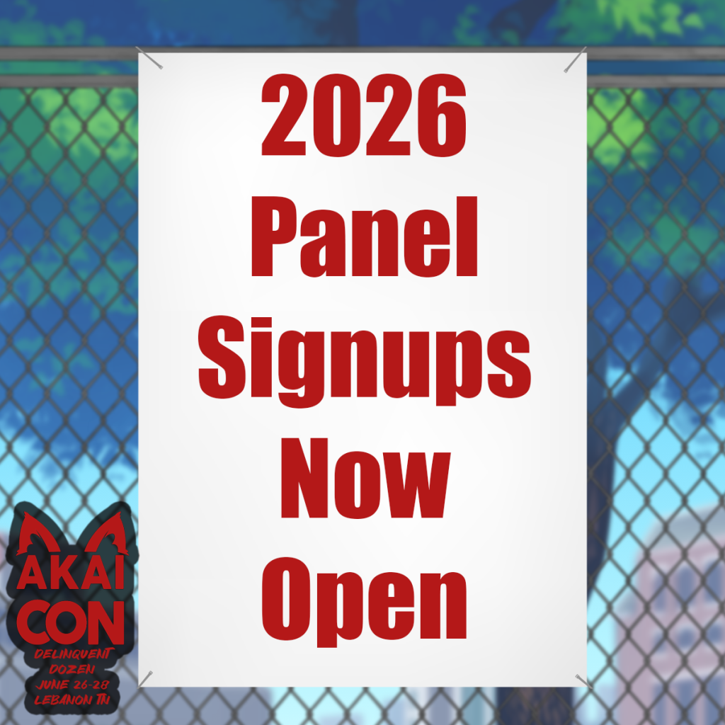 2026 Panel Signups are now open