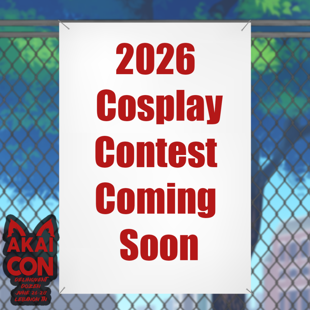 2026 Cosplay Contest Signups Coming Soon