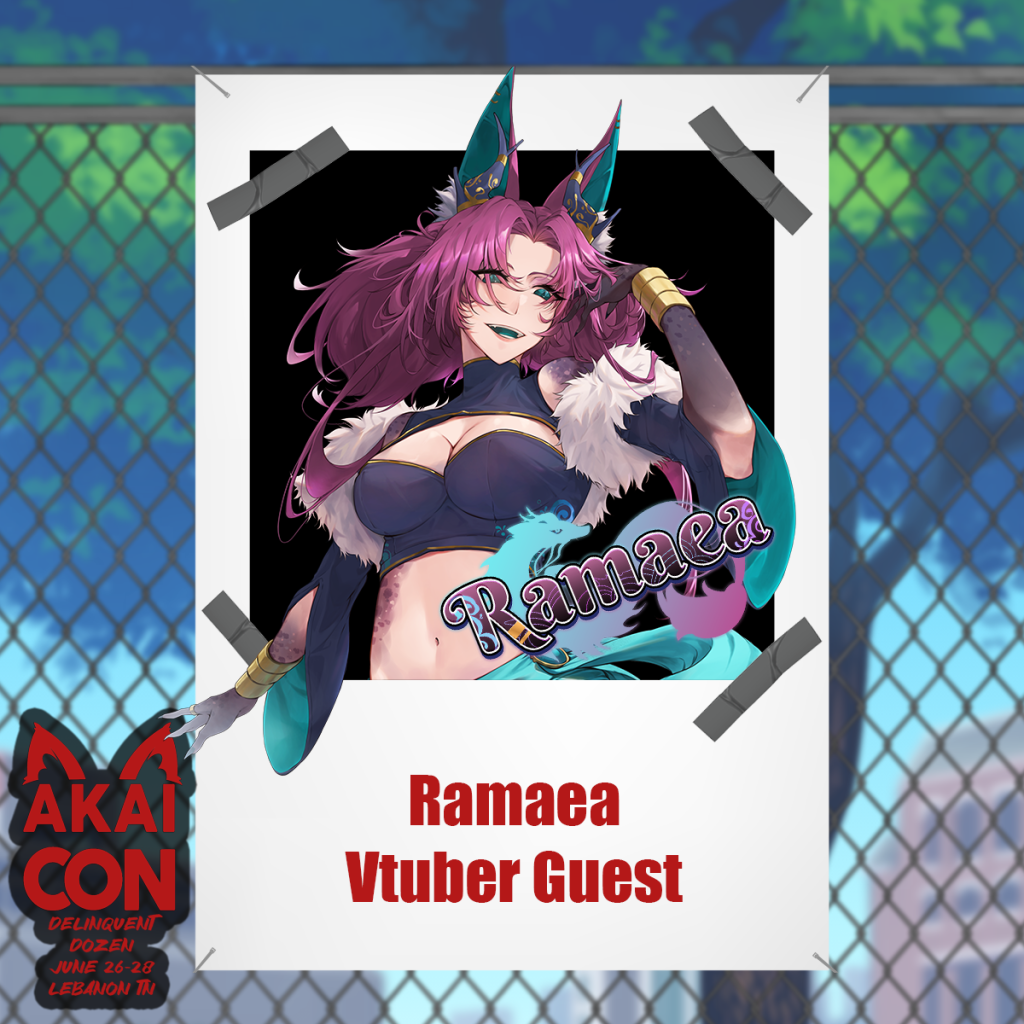 Akaicon 2026 Welcomes Ramaea as a Vtuber Guest!