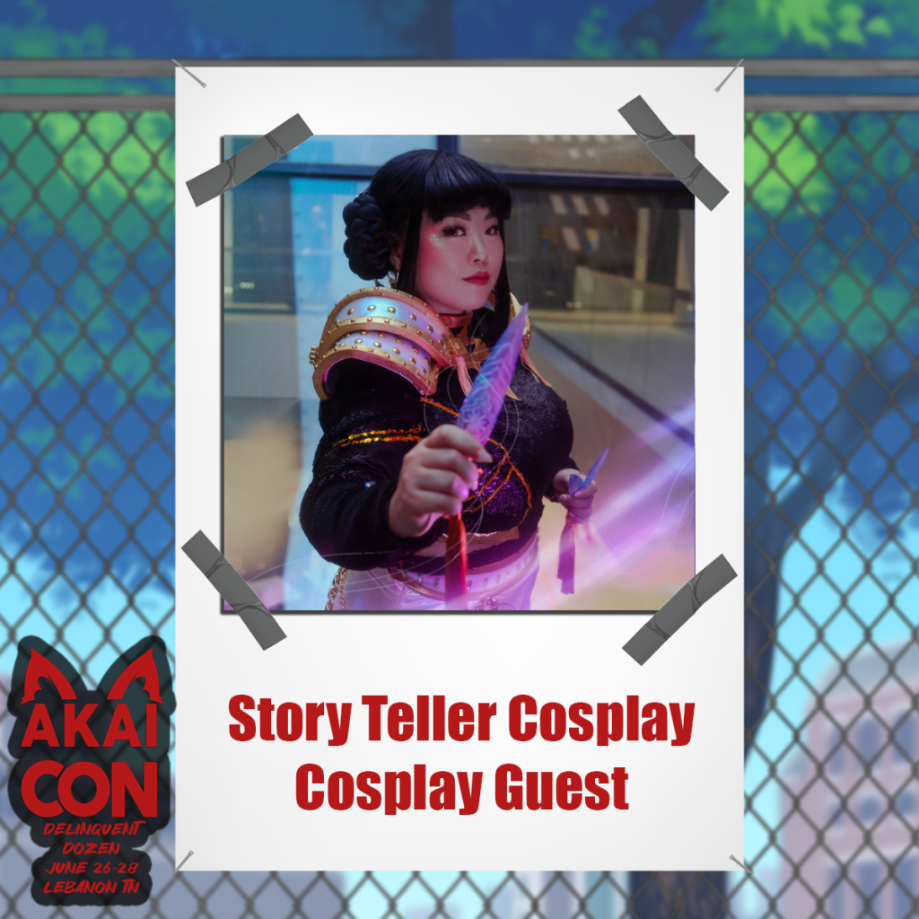 AkaiCon Welcomes Story Teller Cosplay for 2026!