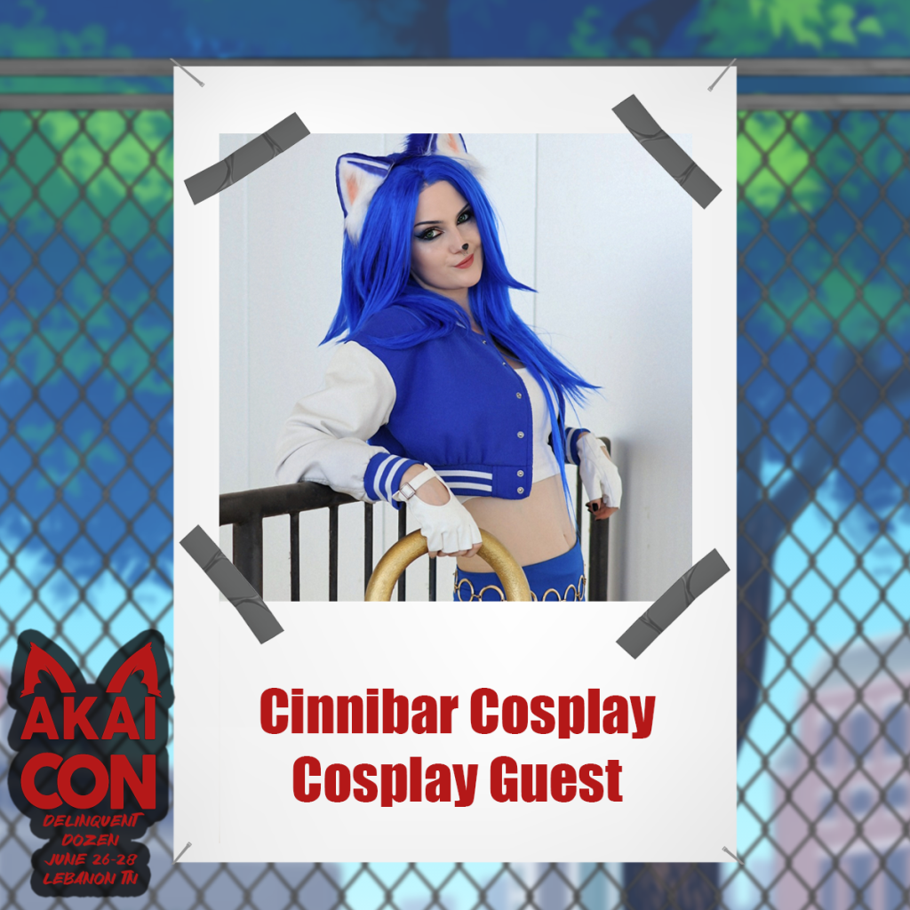 AkaiCon 2026 Welcomes Cinnibar Cosplay!