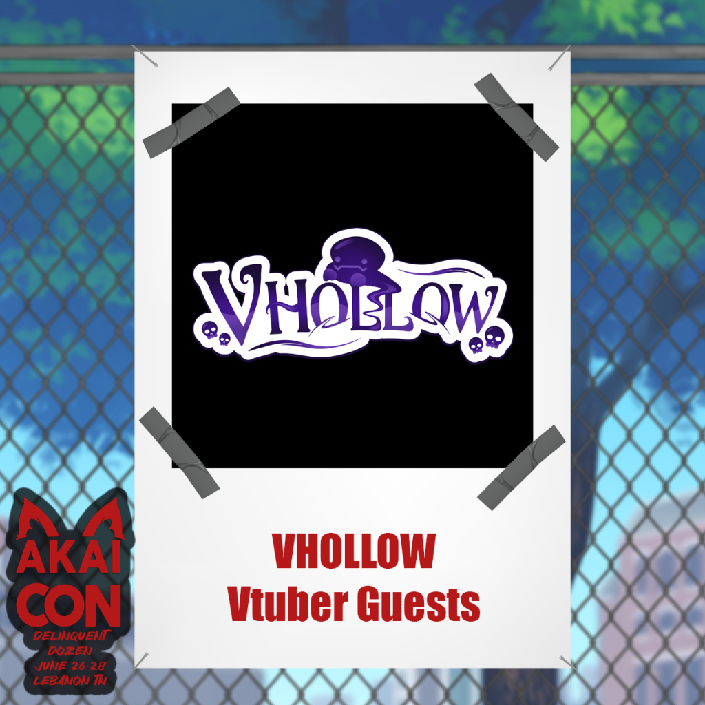 Akaicon 2026 welcomes VHollow as a vtuber Guest