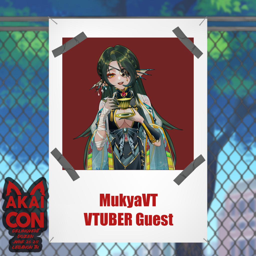 AkaiCon 2026 Welcomes MukyaVT as a Vtuber Guest!